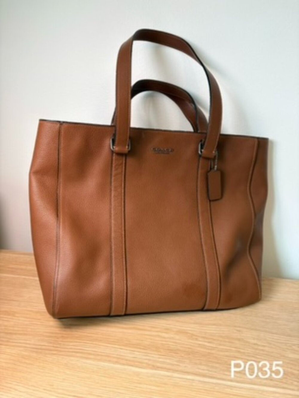 Coach Brown & Silver Bag | Designer Handbag